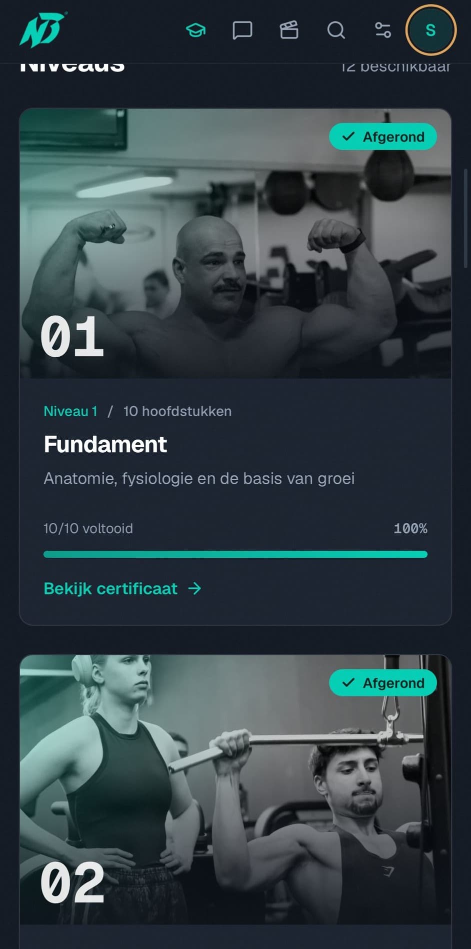 De niveaus — de leeromgeving van de New Breed Academy